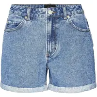 Vero Moda Zuri Loose Fit Mix High Waist Shorts Blå S Kvinna