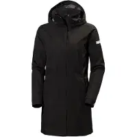 Helly Hansen Aden Long, Regnkappa, Dam, Svart