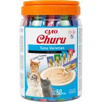 Inaba Tonfiskvarianter Burk Katt Snacks 14g 50 Enheter