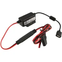 RamMounts RAM Mounts RAM-GDS-CHARGE-V7B1U, inomhus, USB, 9 V, 2,5 A, 1,2 m, svart/röd