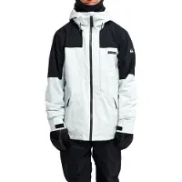 Quiksilver - Skidjackor - Forever Strecth Gore-Tex Jacket Ice Flow för Unisex - Storlek L - Vit