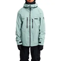Quiksilver - Skidjackor - Highline Pro 3L Gore-Tex Jacket Iceberg Green för UnisexNylon - Storlek L - Grön