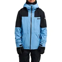 Quiksilver - Skidjackor - Forever Strecth Gore-Tex Jacket Quiet Harbor för Unisex - Storlek L - Blå