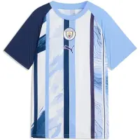Puma Manchester City Fc 26/27 Warm Up Före Matchen Junior T-shirt Med Kort ärm