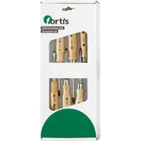 Fortis Skruvmejselsats 4317784791267; 6 st.