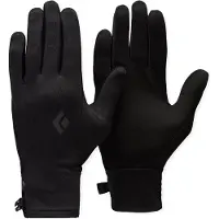 Black Diamond - Skidhandskar - Lightweight Screentap Liners Black för Unisex - Storlek S - Svart
