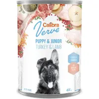 Calibra Gf Verve Junior Kalkon Och Lamm Låda 6x400g Hundmat