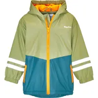 Playshoes Funktionsjacka petrol / pastellgrön / orange / silver