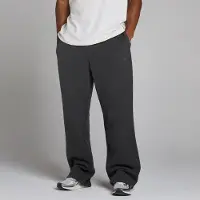 Myprotein MP Oversized joggingbyxor i loopback med raka ben för män - Tvättad svart - XXL
