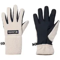 Columbia - Helvetia II Sherpa Glove W Dark Stone för UnisexSoftshell - Storlek XS - Beige