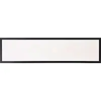 Brilliant LED panel Briston, Svart, Vardagsrum / matsal, Aluminium / grå / zink, Modern, LED-panel