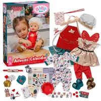 Baby Born Julkannor - Julbageri - 24 dörrar - - One Size - Kalender