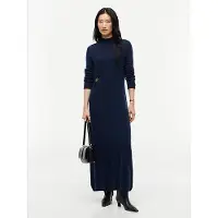 Tommy Hilfiger Logo Hardware Pure Wool Relaxed Dress