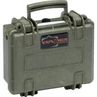 Explorer Cases Friluftsväska 2209.G green with pick & pluck foam (B x H x D) 22 x 16 x 10 cm Olivgrön 2209.G