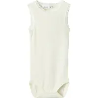 Name it Body u/ä - Ull - NbfWang - Snow White m. Hålmönster - - 50 - Body U/Ä