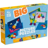 Plus plus BIG - 60 st. - Bildpussel - - One Size - Klossar