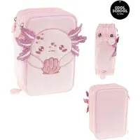 Tinka - Pencil Case Triple Axolotl