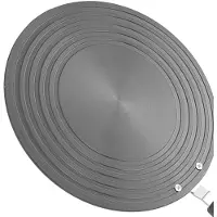 KAISAI Värmespridare Sjudplatta Förtjockad 4mm Aluminiumlegering Minska Låga Spis Värmeplatta Kökstillbehör med Handtag 28cm / 11.0in