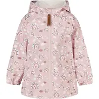Sterntaler Regnjacka - PU - Rosa m. Regnbågar/Färgskiftning - - 1 år (80) - Regnjacka