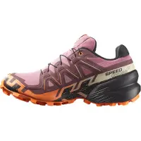 Salomon - Trailskor - Speedcross 6 GTX W Dusky Orchid/Huckleberry för UnisexUll - Storlek 39 1/3 - Rosa
