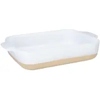 Lurch Terra Nova ugnsfast form, vit/creme, S