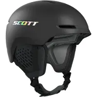 SCOTT - Skidhjälmar herr - Track Granite Black/Holo Silver för UnisexUll - Storlek M - Svart