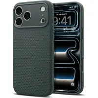 Spigen Liquid Air-fodral för iPhone 18 Pro Max / 17 Pro Max – Grönt