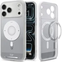 Spigen Ultra Hybrid MagSafe-fodral för iPhone 18 Pro Max / 17 Pro Max – silver