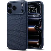 Spigen Liquid Air-fodral för iPhone 18 Pro Max / 17 Pro Max – marinblått