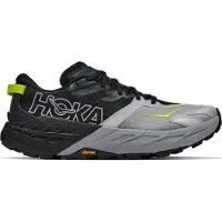 Hoka One One Speedgoat 7 Grey Black Trail Shoes AW26, Size EU 45 1/3