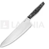 MKM Knives Gyuto - Takefu Damascus - Dark Matter CF kökskniv