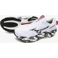 Mizuno Wave Rider 30 Shoes White Black AW26 Unisex, Size 45 - EUR