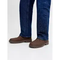 Jack & Jones Boots med snörning 'JFWAINSWORTH' brun / svart