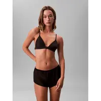 Calvin Klein Unlined Triangle Bra Minimalist Satin