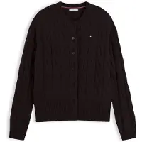 Tommy Hilfiger Pure Wool Cable Knit Slim Cardigan