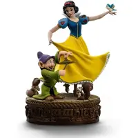 Iron Studios Snow White &amp; Dopey Figur
