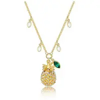 Swarovski Modernt Utsökt Ananas Kristall Halsband Damhalsband 5368020 Box (Random Color) beige