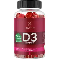 VitaYummy Vitamin D3 Raspberry 60 pieces