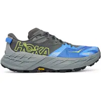 Hoka One One - Trailskor - Speedgoat 7 M Outer Orbit/Virtual Blue för Unisex - Storlek 41 1/3 - Grå
