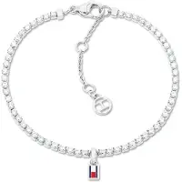 Tommy Hilfiger Stainless Steel Crystal Embellished Bracelet
