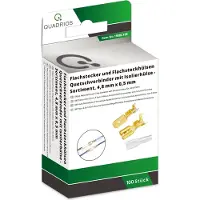 Quadrios 1908C185 Crimpklämma sortiment 1.50 mm² - 2.50 mm² Mässing, Transparent 100 delar