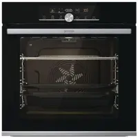 Gorenje BPSX6747A05BG inbyggnadsugn – 60 cm multifunktions elugn, rostfritt utseende