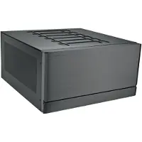 Silverstone Crown 04 PC-chassi, HTPC-chassi, SSI-EEB - mörkgrå