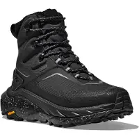 Hoka One One - Varma vandringsskor - Kaha 2 Frost GTX M River Rock Grey/Black för Unisex - Storlek 40 2/3 - Bordeaux