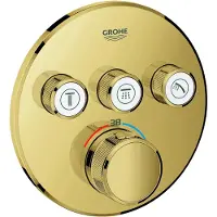 GROHE Grohtherm SmartControl termostat för infällnad med 3 ventiler