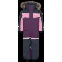 Didriksons Kids' Bjärven Coverall Northen Purple