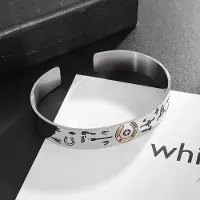YIRAN Jewelry Femuddig Stjärna Måne Leende Ansikte Armband Flicka Tecknad Öppen Mun Armband white