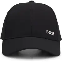 BOSS Kids' cap in canvas and ripstop fabric