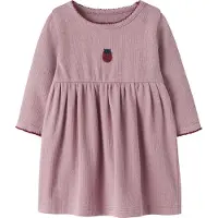 Name it Klänning 'NBFKirsa' mauve / röd / merlot