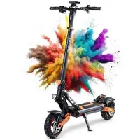 OOTD G2 MAX - Hopfällbar Elsparkcykel - 1200W Motor - 48V 20Ah Batteri - Räckvidd 80KM - Max 55KM/H - 10'' Hjul -